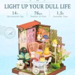 DIY Miniature House Fancy Tea Yard