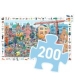 Djeco DJ7515 The City Observation Puzzle 200pc