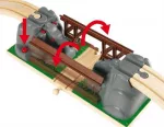 Brio 33391 Wooden Railway Collapsing Bridge