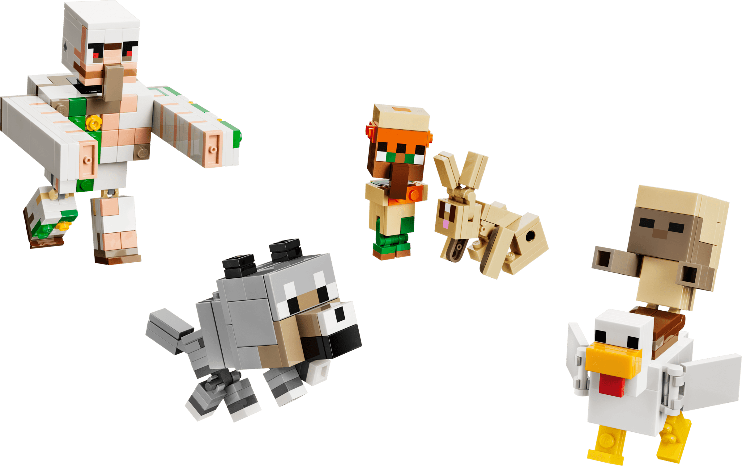 LEGO Minecraft 21592 Chicken Jockey Desert Attack LEGO Minecraft 21592 Chicken Jockey Desert Attack