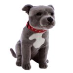 Storm Staffy 32cm Sitting Bocchetta Plush