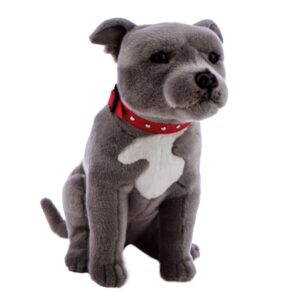 Storm Staffy 32cm Sitting Bocchetta Plush