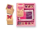 M&D Butterfly & Heart Stamp Set