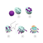 Djeco DJ09033 My Plastic Bugs Modelling Dough