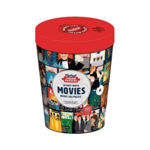 Ridleys Bucket List Puzzle: 50 Must­ Watch Movies 1000pc