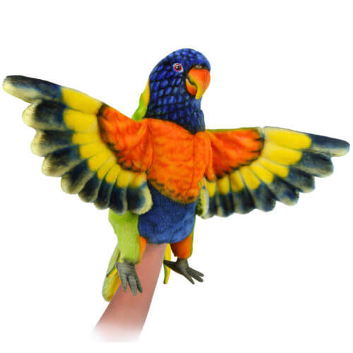 Hansa Rainbow Lorikeet Puppet