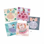 Djeco DJ8821 Fairy Stencils 5pk