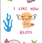 Axolotls Stickers