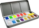 Studio Series Metallic & Neon Watercolor Paint Set - 16 paints