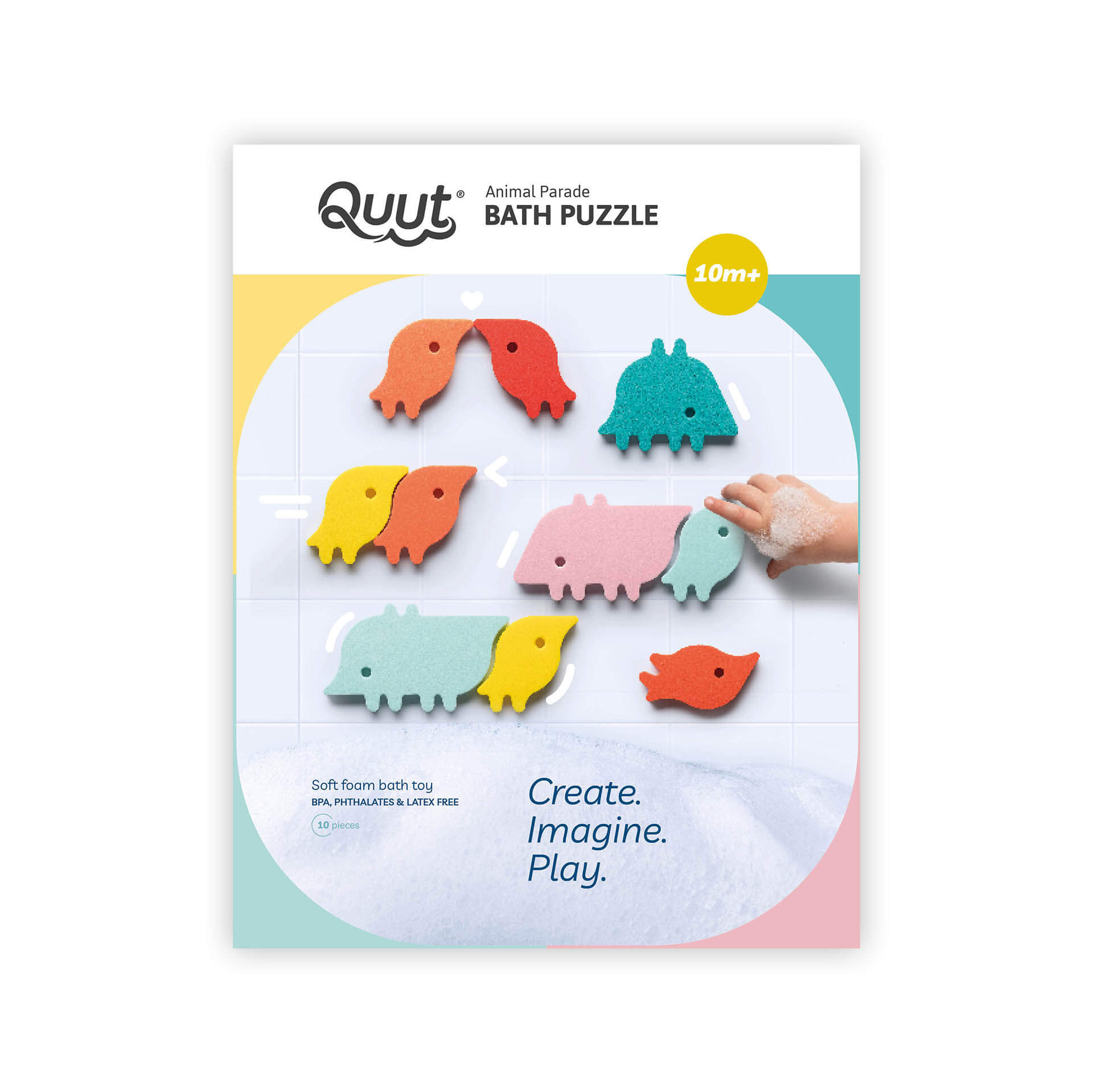 Quut Bath Puzzle - Animal Parade