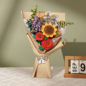 DIY Miniature Wood Bloom Bouquet