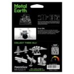 Metal Earth Drum Set