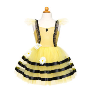 Great Pretenders Bumble Bee Dress & Headband Size 3-4