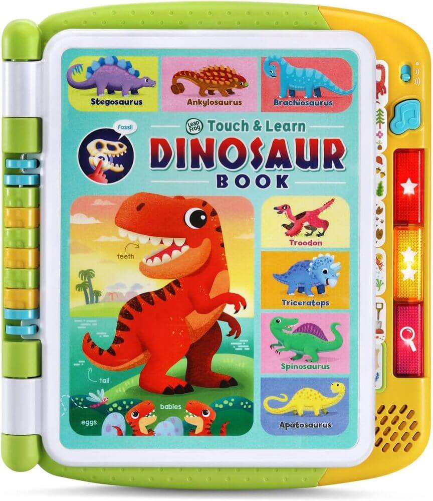 LeapFrog Touch & Learn Dinosaur Book