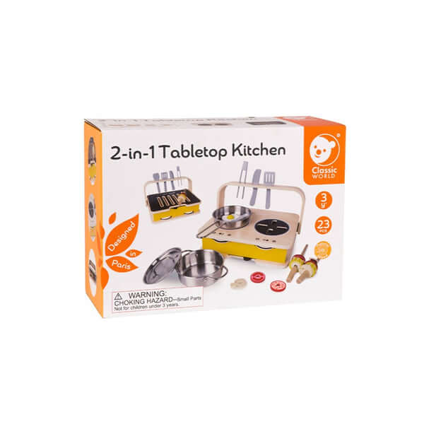 Classic World 2-in-1 Table Top Kitchen