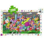 Djeco DJ7462 Crazy Town 200pc Observation Puzzle