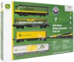 John Deere Battery Operated Train Set 28pc