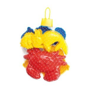Dantoy Classic Sand Moulds - Sea Creatures 4 pcs