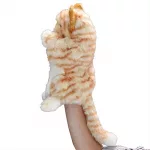 Hansa Ginger Cat Puppet 30cm