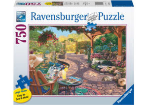 Ravensburger Cosy Backyard Bliss XL Format Puzzle 750pc