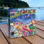 eeBoo Lunch By The Sea Puzzle 1000pc