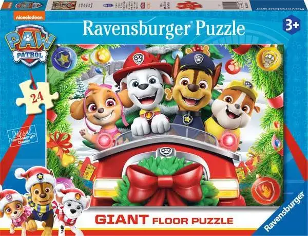 Ravensburger Paw Patrol Christmas Giant Floor 24pc