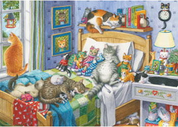Ravensburger Cat Nap XL Format Puzzle 500pc
