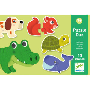 Djeco DJ8147 Duo Animals Puzzle