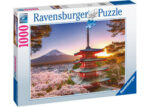 Ravensburger Mount Fuji Cherry Blossom View 1000pc Puzzle