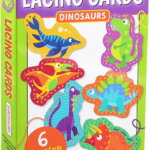Lacing Cards Dinosaurs