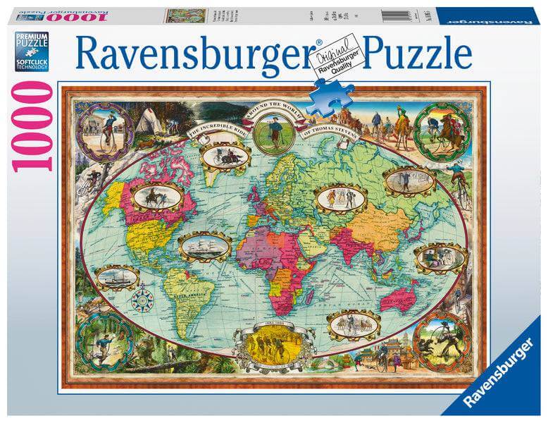 Ravensburger Bicycle Around The World Puzzle 1000pc