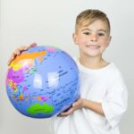 Tiger Tribe Inflatable World Globe Classic 30cm