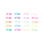Ooly Mini Doodlers Scented Gel Pens - 20pk