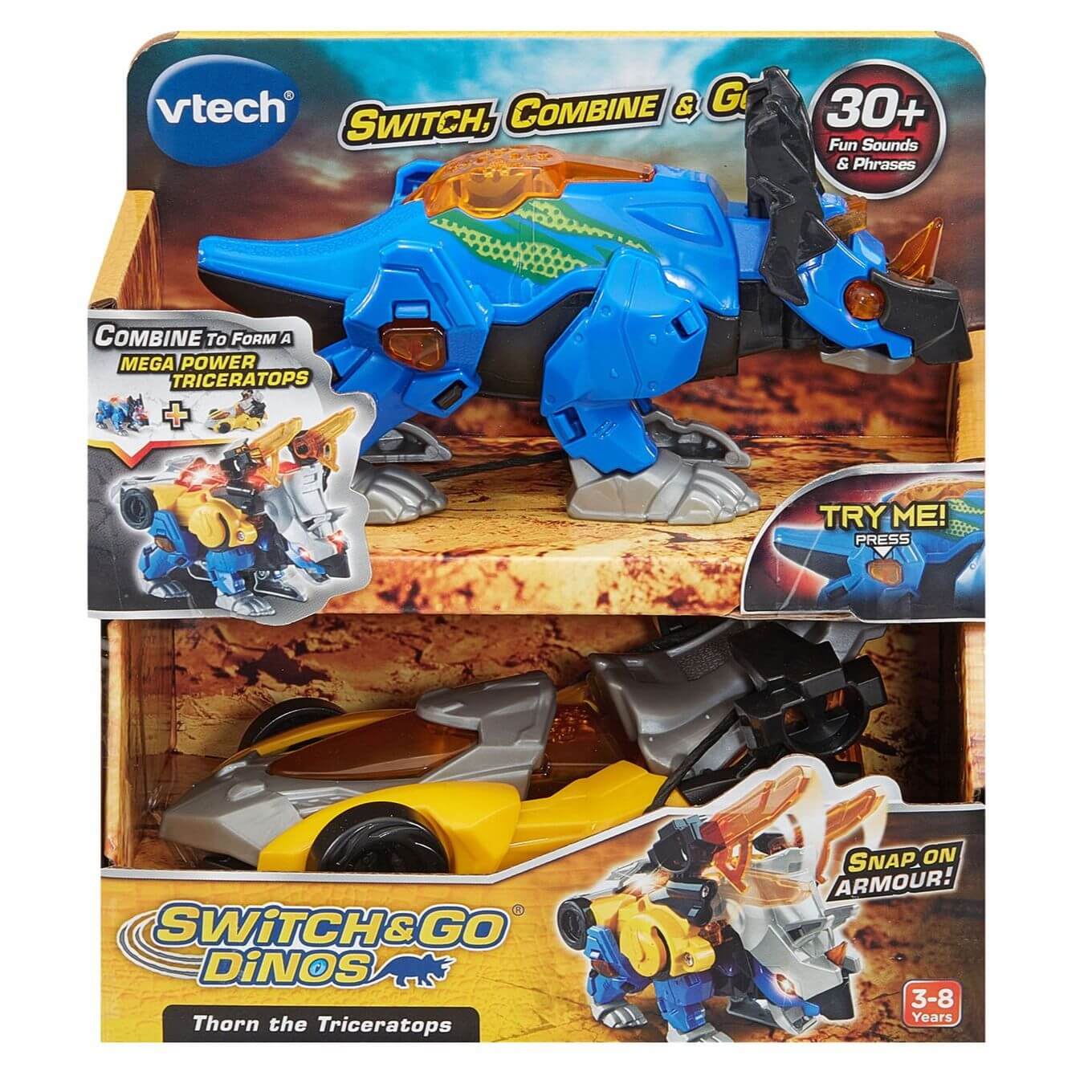 VTech Switch & Go Dinos Triceratops VTech Switch & Go Dinos Triceratops