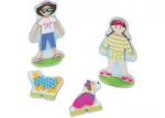 M&D Best Friends Magnetic Dress Up Play Set