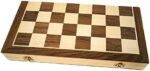 Wooden Chess/Checkers/Backgammon Set 40cm Foldable Board
