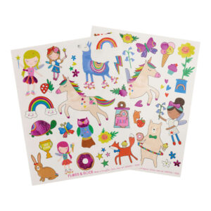 Floss & Rock Temporary Tattoos - Rainbow Fairy