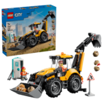 LEGO City 60480 Yellow Backhoe Loader