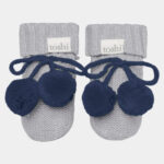 Toshi Organic Booties Bobby/ Fog / 000