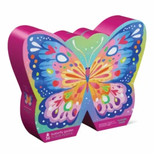 Butterfly Garden Floor Puzzle 36 pc