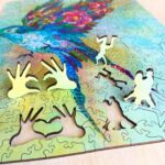 Twigg Puzzles Botanical Swallow 315pc Wooden Puzzle