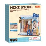DIY Miniature Store Melody Instrument Shop