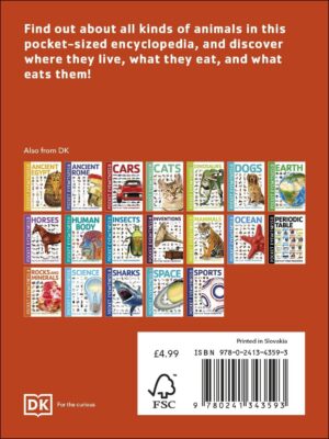 Animals Pocket Eye Witness Fact Book