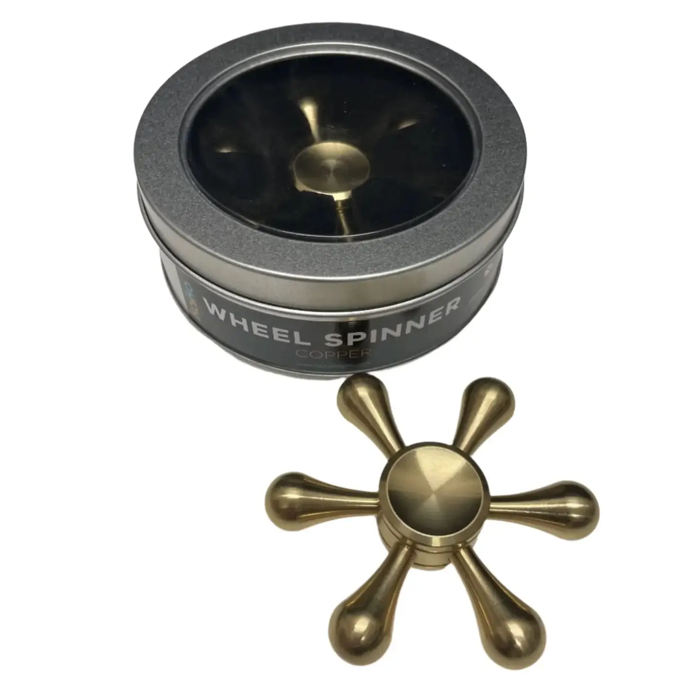 Wheel Spinner Metal Fidget Copper