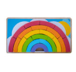 Wooden Rainbow Jigsaw Puzzle
