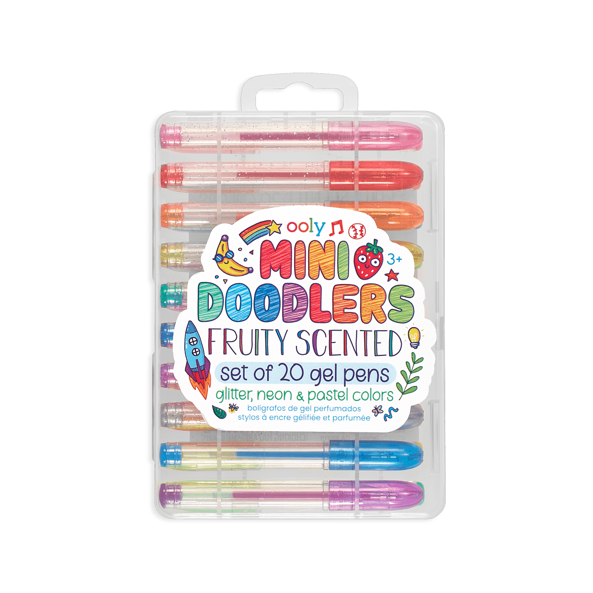 Ooly Mini Doodlers Scented Gel Pens - 20pk