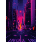 Ravensburger New York In Neon 1000pc