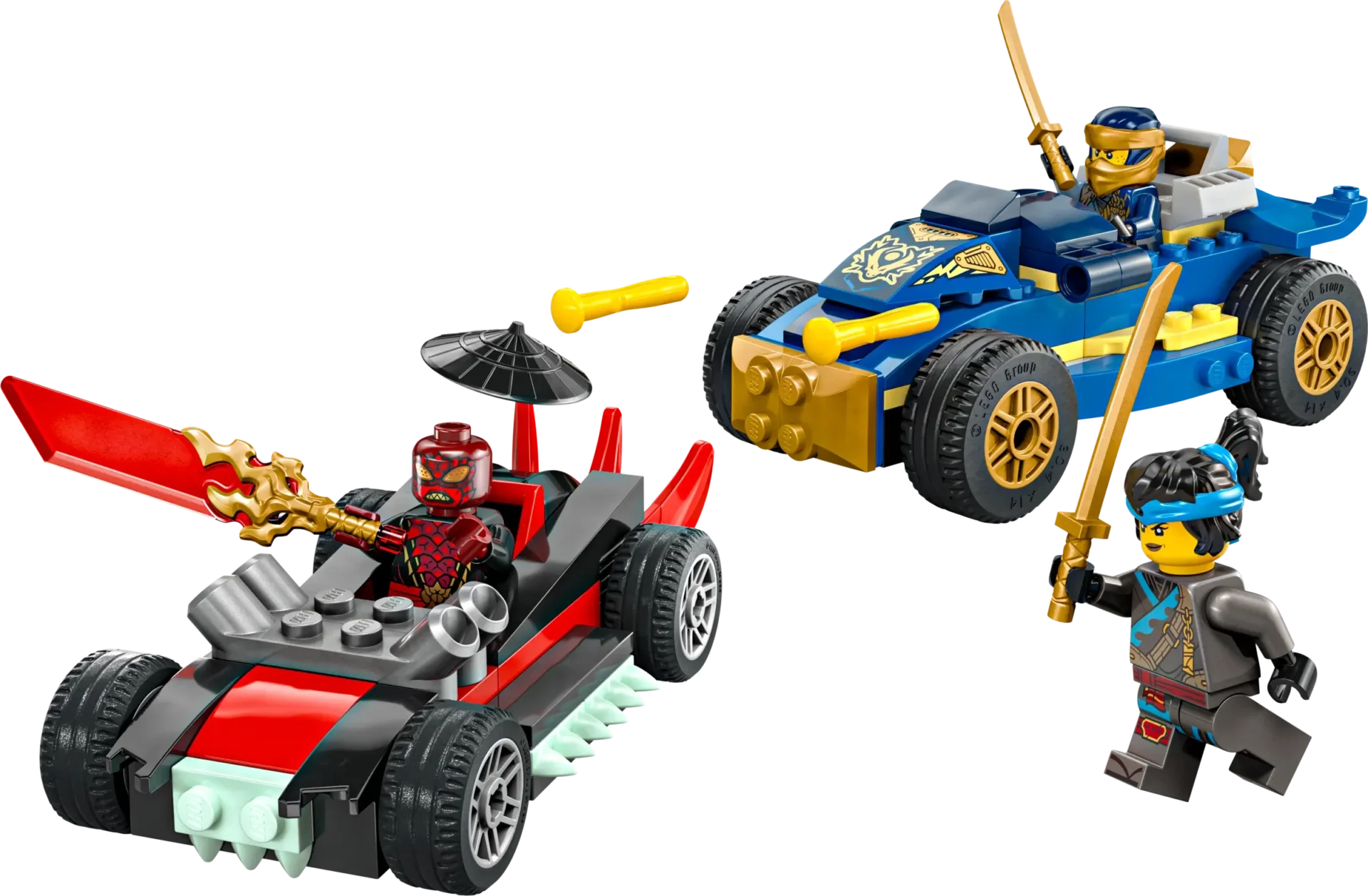 LEGO Ninjago 71840 Rogue vs. Drix Race Car Duel