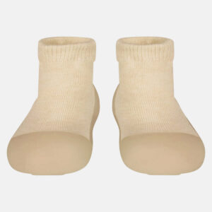 Organic Hybrid Walking Socks Dreamtime Footsteps - Driftwood Size AU4