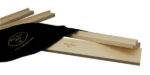 Wooden Mahjong Racks 4pc with Felt Bag